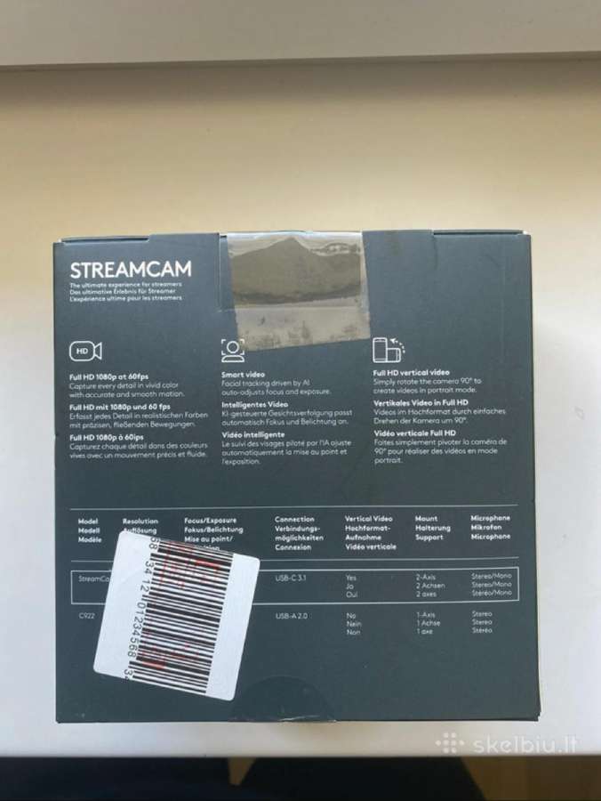 Logitech Stream Camera - nuotraukos Nr. 2