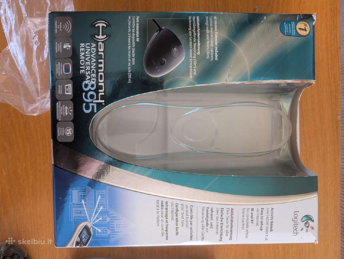Logitech Harmony 895 pilnas komplektas - nuotraukos Nr. 8