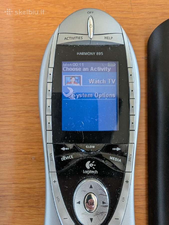 Logitech Harmony 895 pilnas komplektas - nuotraukos Nr. 9