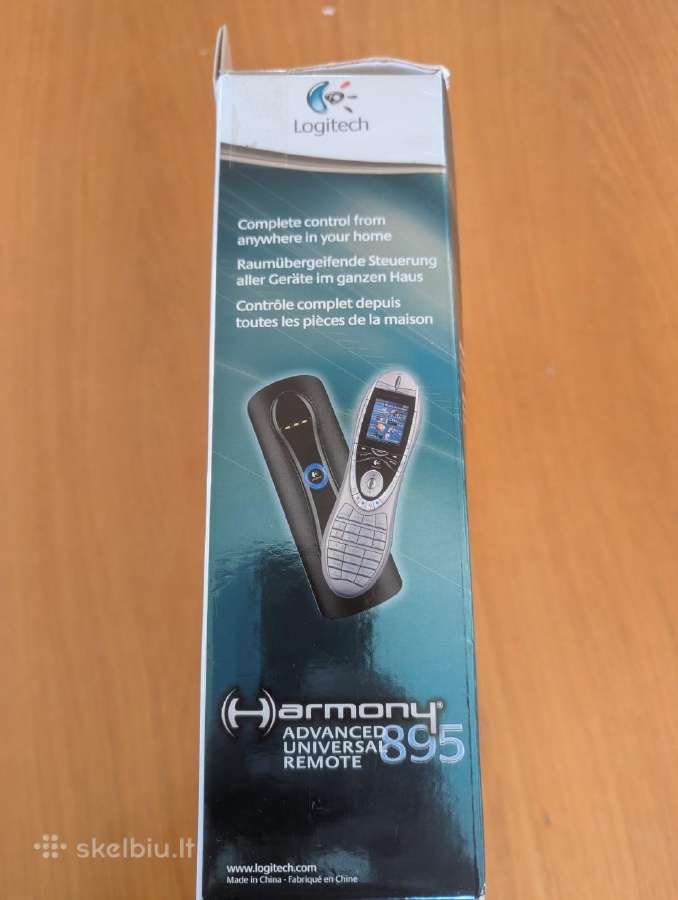 Logitech Harmony 895 pilnas komplektas - nuotraukos Nr. 13