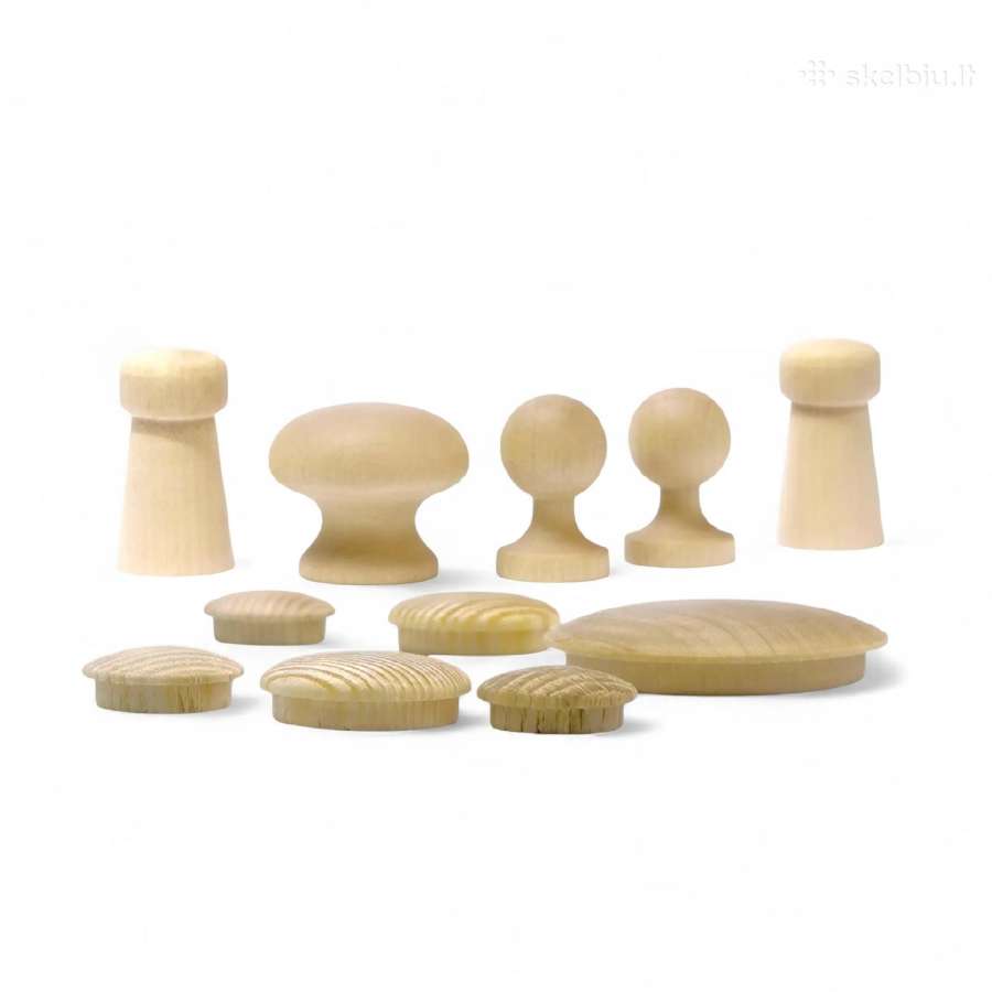 Medinių detalių gamyba ir tekinimas (iki 6 cm) - nuotraukos Nr. 2