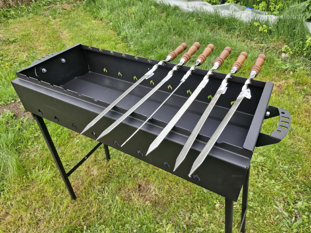 Iešmas dvigubas 450 mm su medinė rankėna - nuotraukos Nr. 9