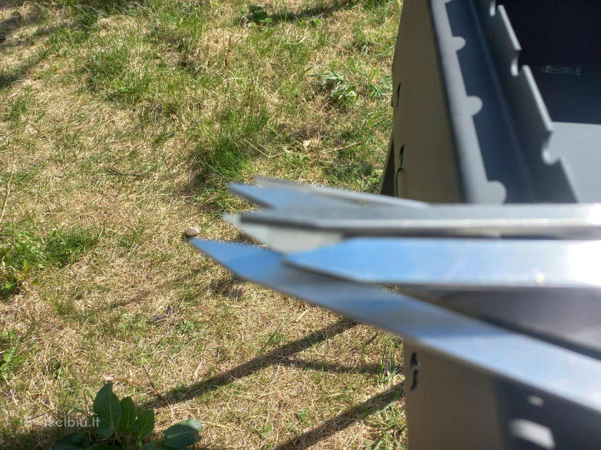Iešmas dvigubas 450 mm su medinė rankėna - nuotraukos Nr. 22