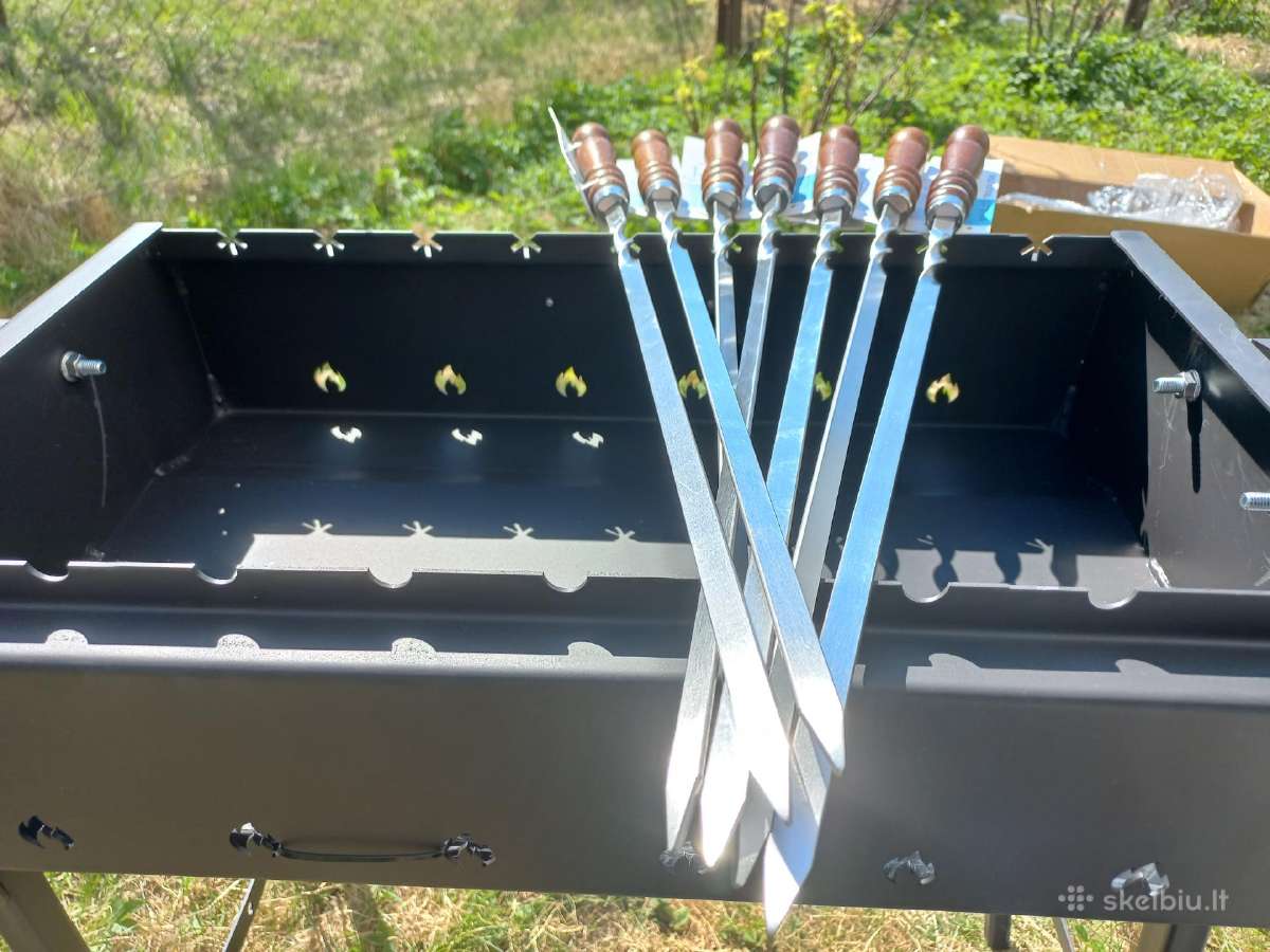 Iešmas dvigubas 450 mm su medinė rankėna - nuotraukos Nr. 24