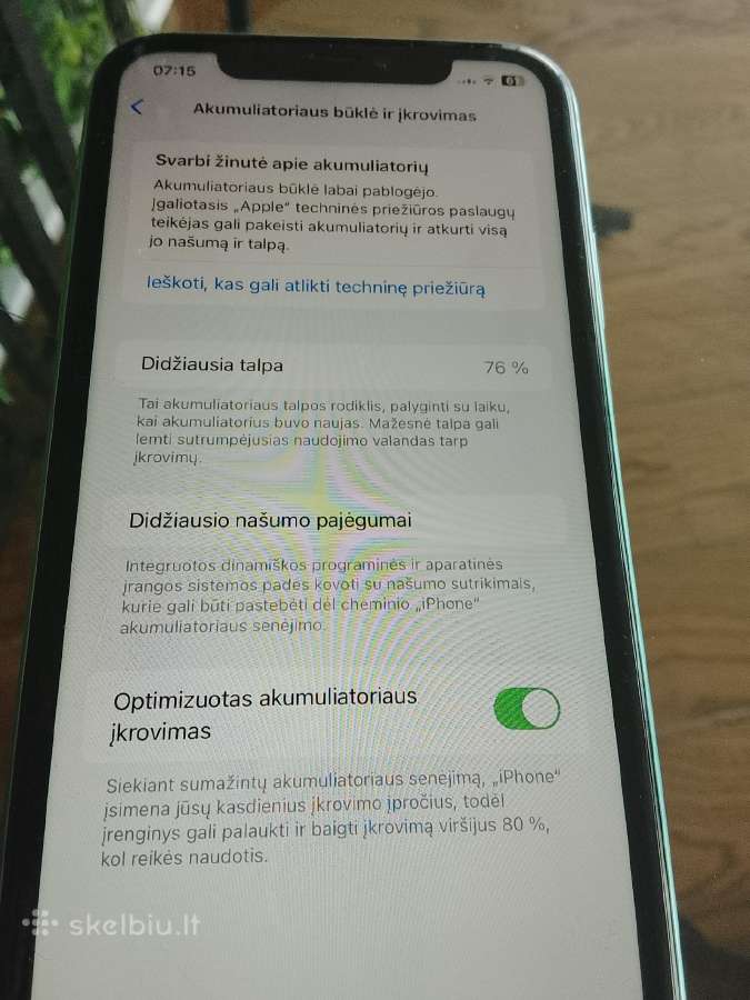 Parduodamas iPhone 11