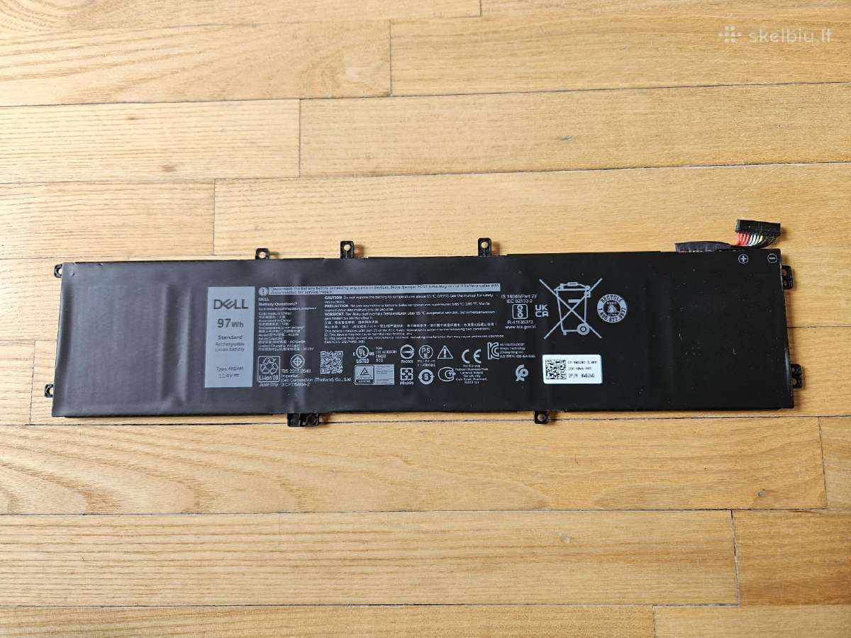 Nešiojamo komp. baterija 97wh 4k1vm 8070mah