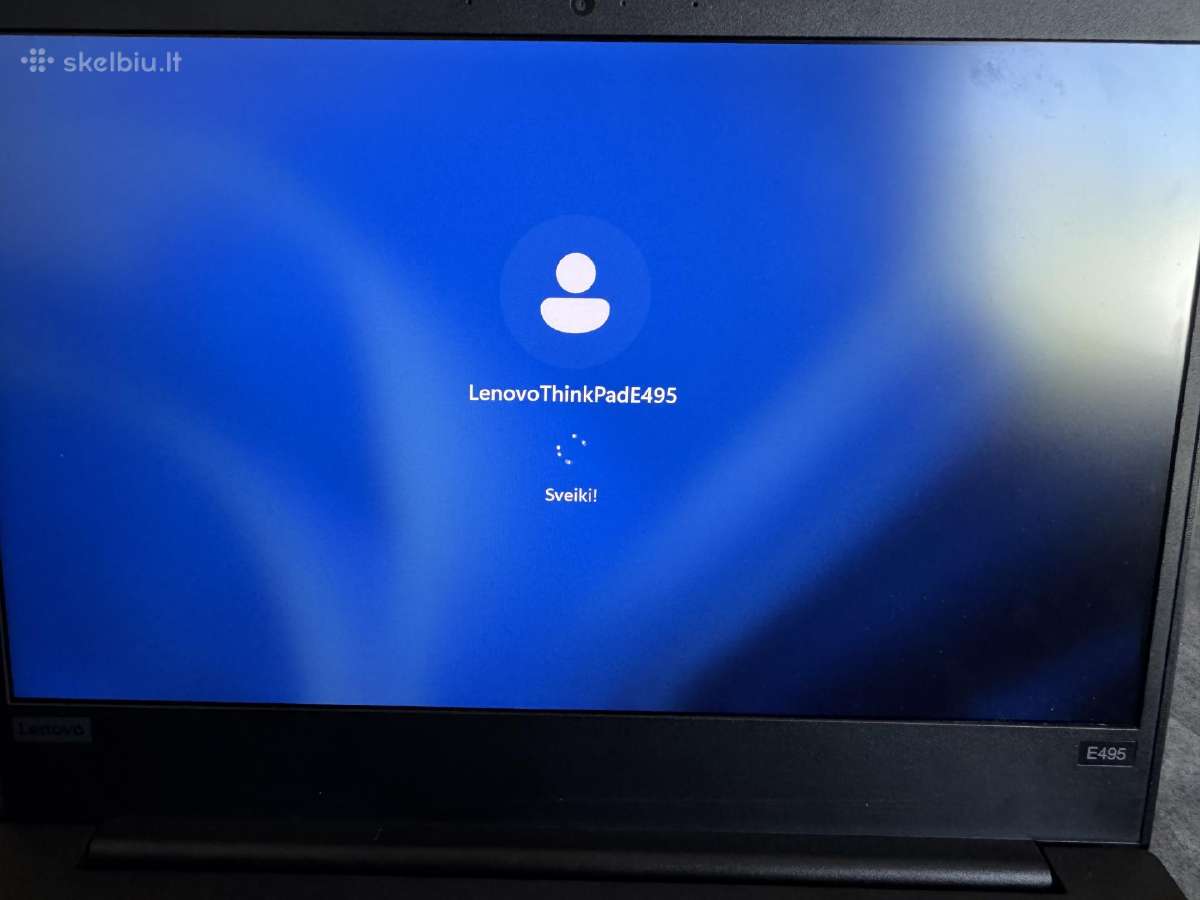 Thinkpad E495 14 16/256gb Ryzen 5 - nuotraukos Nr. 2
