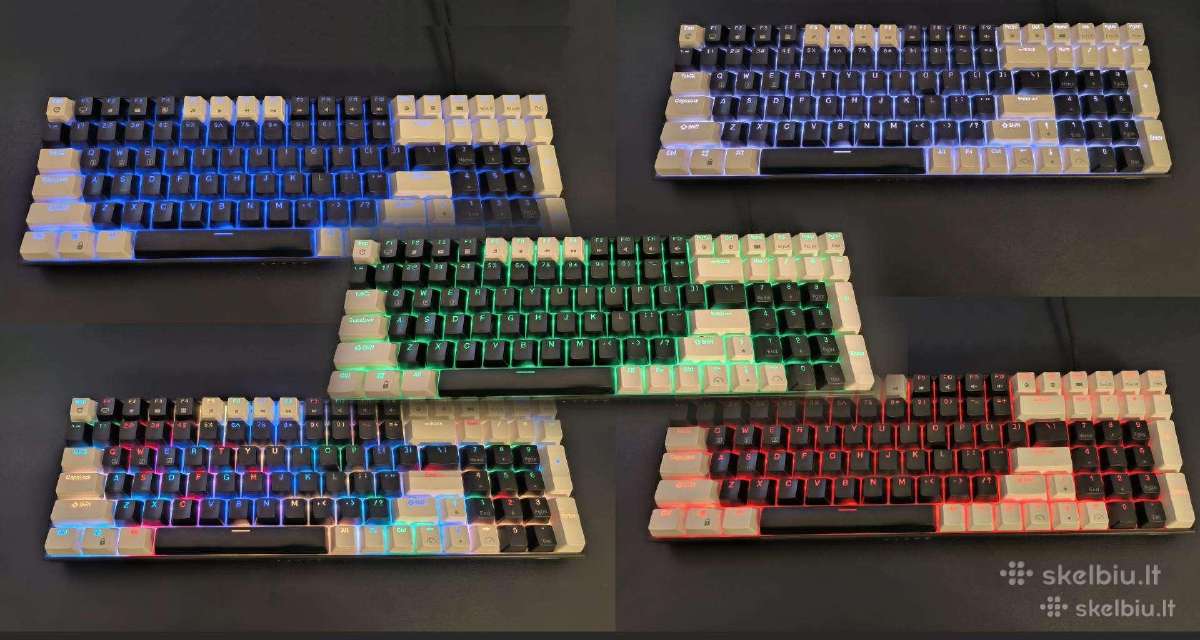 Royal Kludge Rk100 mechaninė klaviatūra