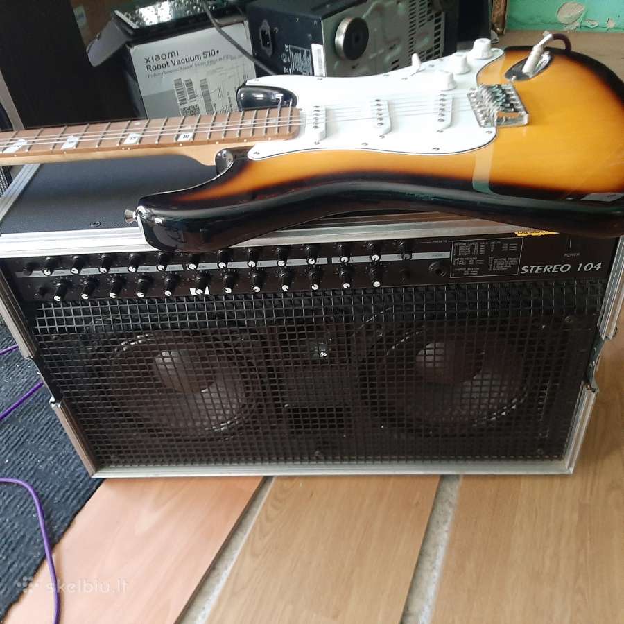 Parduodu stiprintuva ir gitara