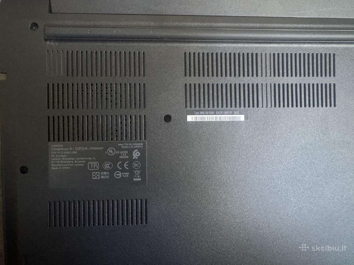 Thinkpad E495 14 16/256gb Ryzen 5 - nuotraukos Nr. 4
