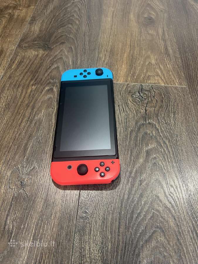 Nintendo Switch, Blue & Red, 32gb/naujas žaidimas - nuotraukos Nr. 5