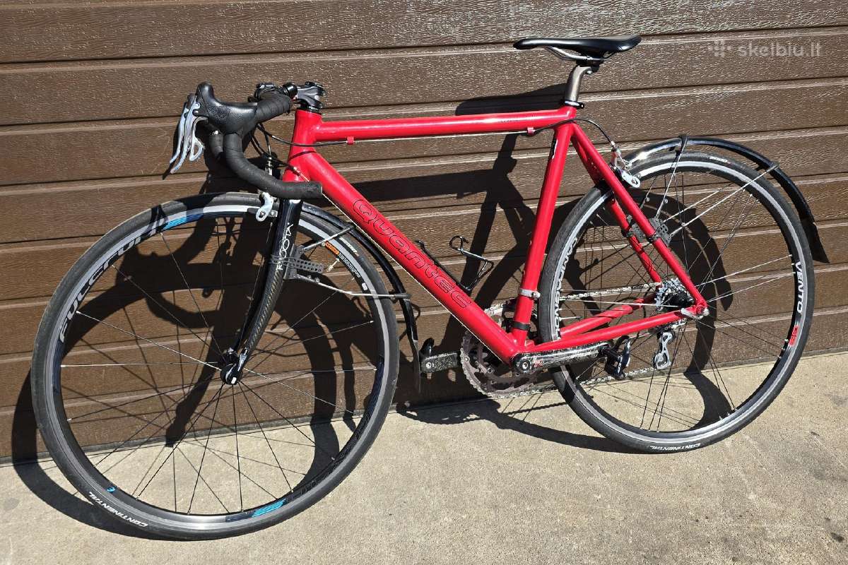 Quantec plento dviratis / endurance road bike 9kg