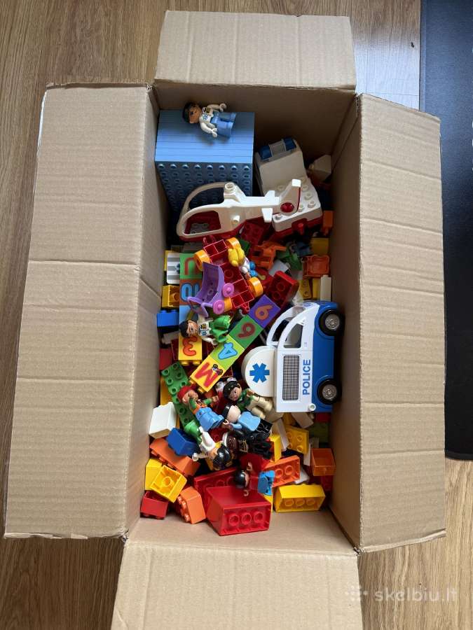 Lego duplo + kaladėlės - nuotraukos Nr. 2