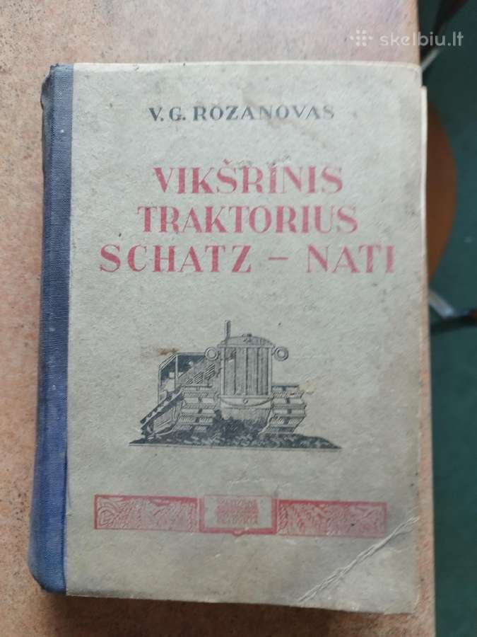 Vikšrinis traktorius schatz-nati