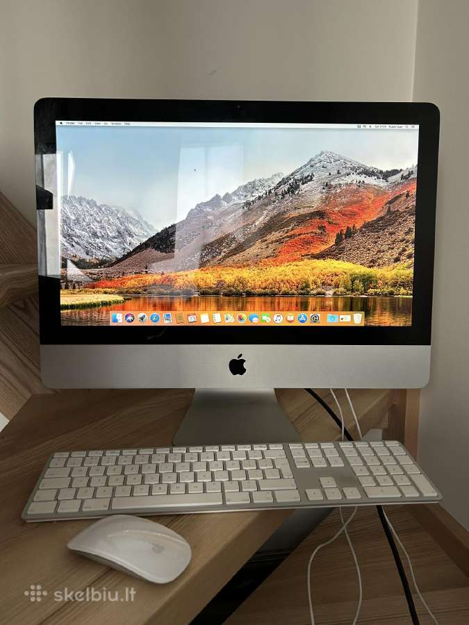 Apple iMac 21.5 i5 12gb RAM 250 GB SSD +pele, klav