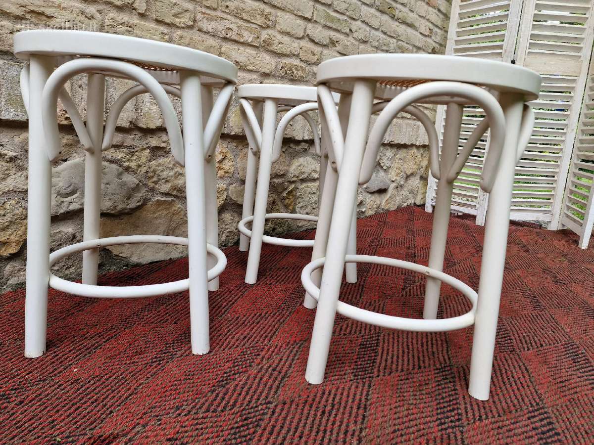 Vintažinės mid century Thonet st.pusbario kėdės - nuotraukos Nr. 9