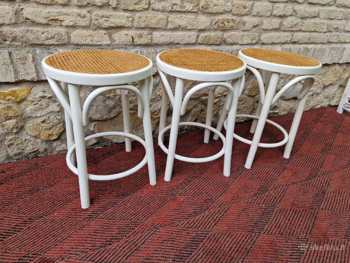 Vintažinės mid century Thonet st.pusbario kėdės - nuotraukos Nr. 11
