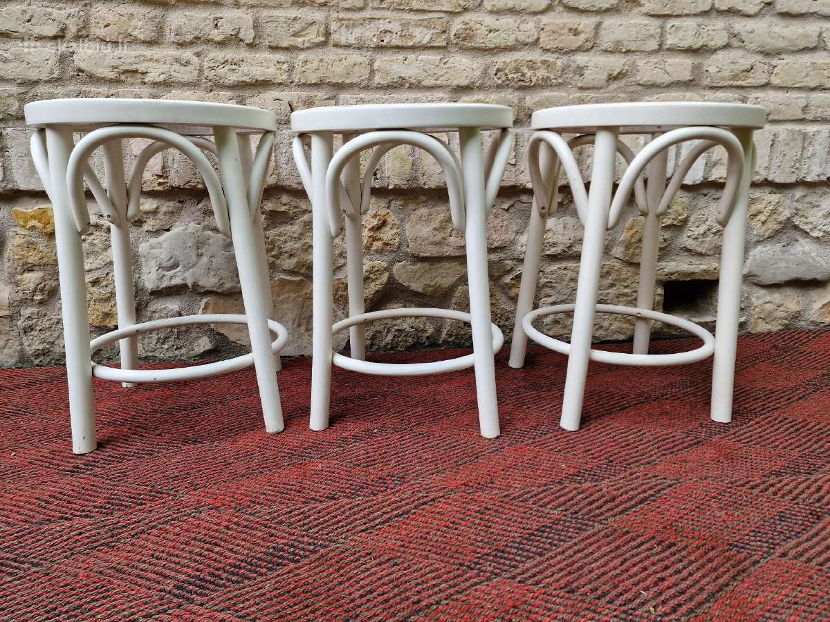Vintažinės mid century Thonet st.pusbario kėdės - nuotraukos Nr. 12