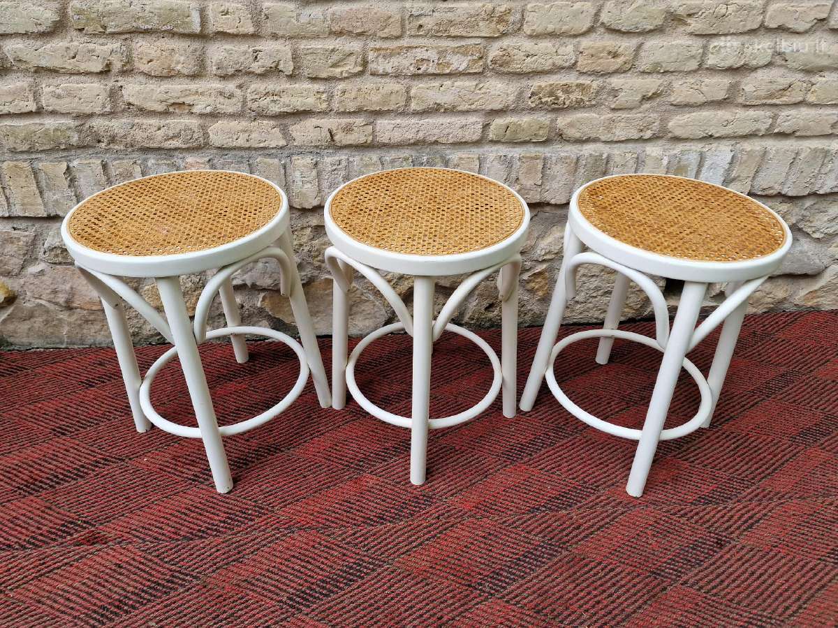 Vintažinės mid century Thonet st.pusbario kėdės - nuotraukos Nr. 13