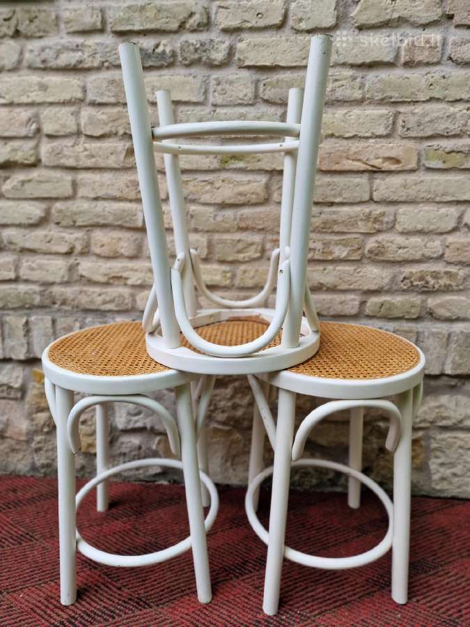Vintažinės mid century Thonet st.pusbario kėdės - nuotraukos Nr. 17