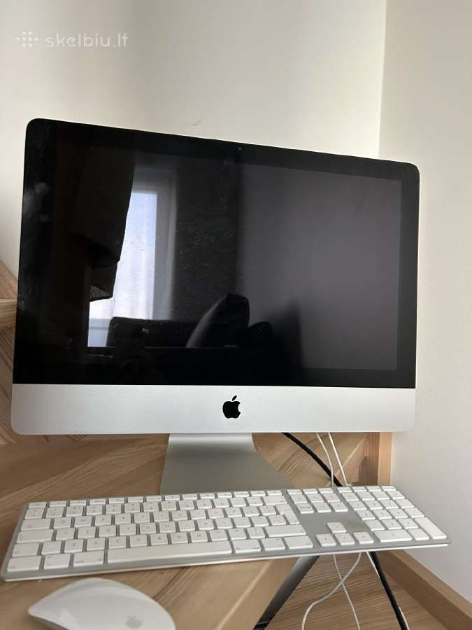 Apple iMac 21.5 i5 12gb RAM 250 GB SSD +pele, klav - nuotraukos Nr. 2