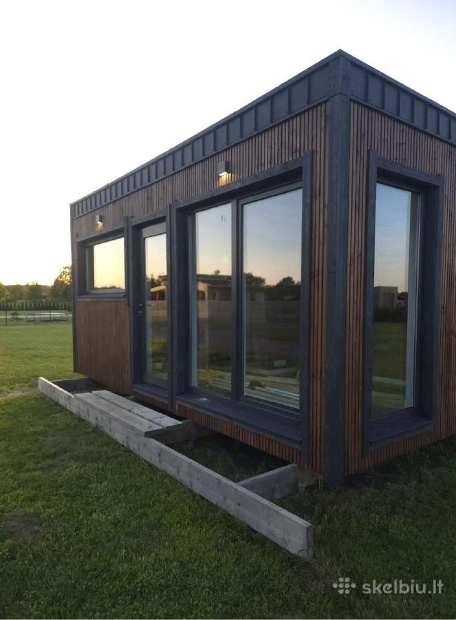 Karkasinė pirtis 18 m²