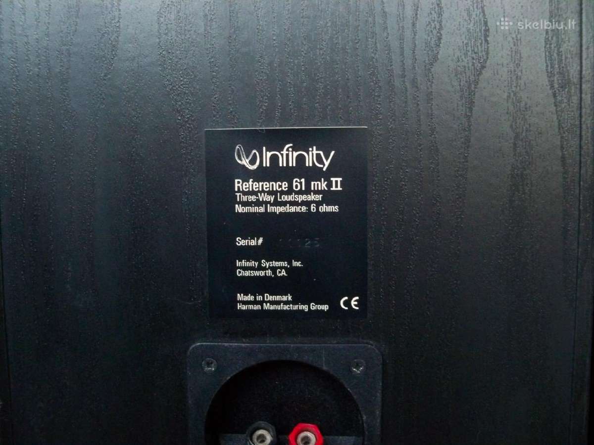 Infiniti 61 mk ll,10. Infiniti1 mk II. Jbl Tlx 320 - nuotraukos Nr. 8
