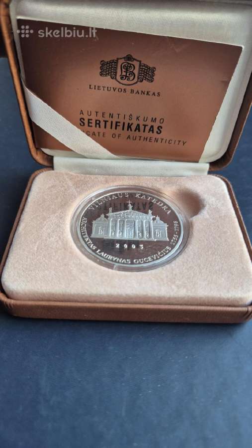 50 litu moneta Katedra