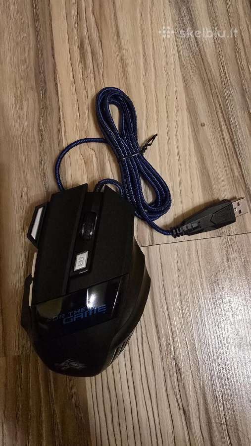 Nauja laidinė žaidimų pelė (Gaming Mouse)