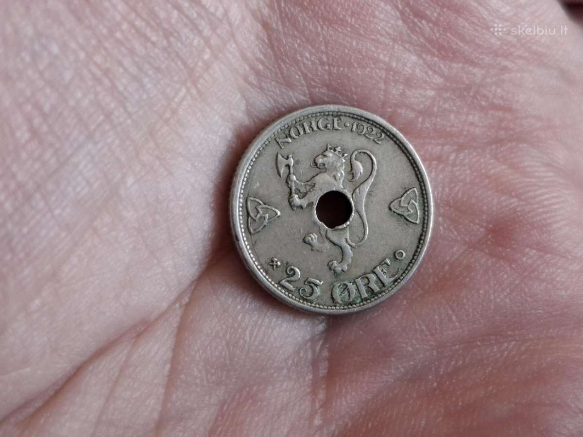 Norvegija 25 erės 1922
