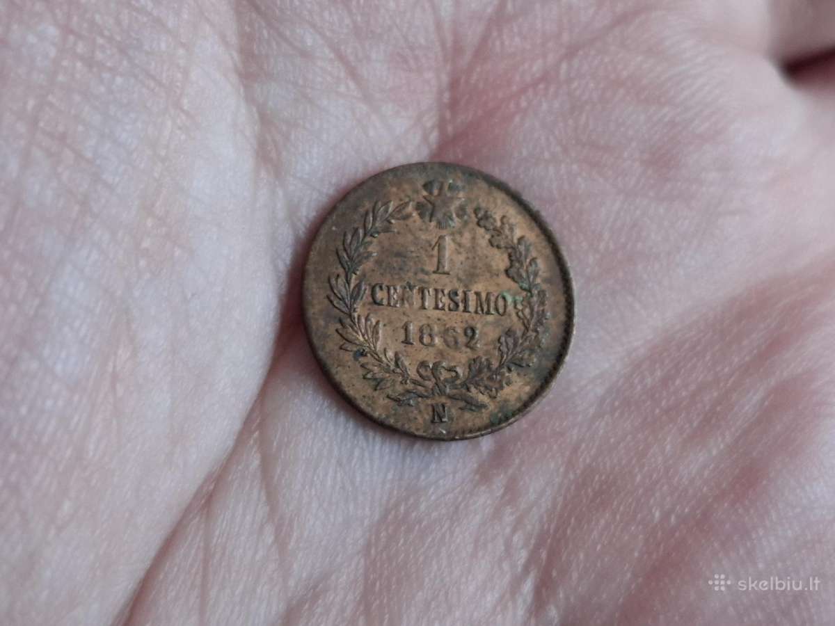 Italija 1 centesimo 1862
