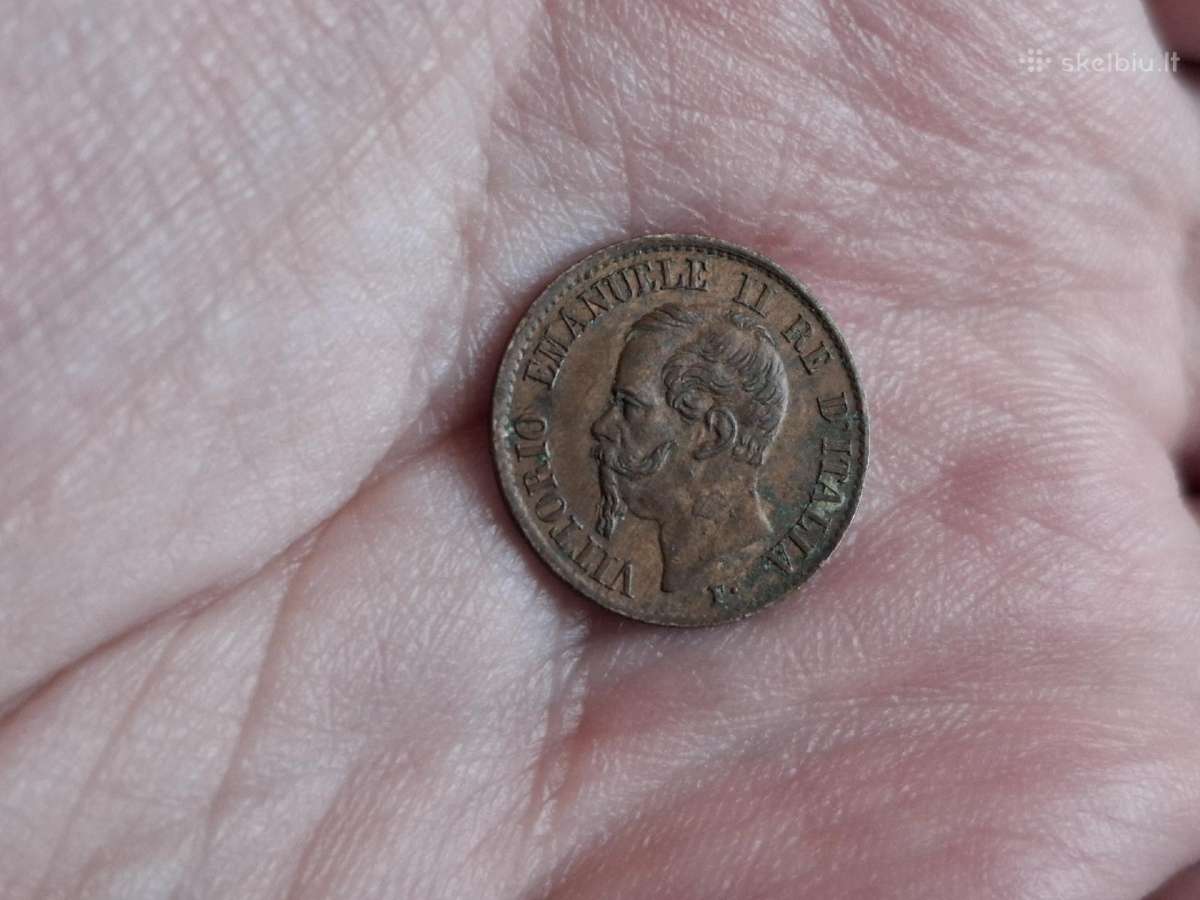 Italija 1 centesimo 1862 - nuotraukos Nr. 2