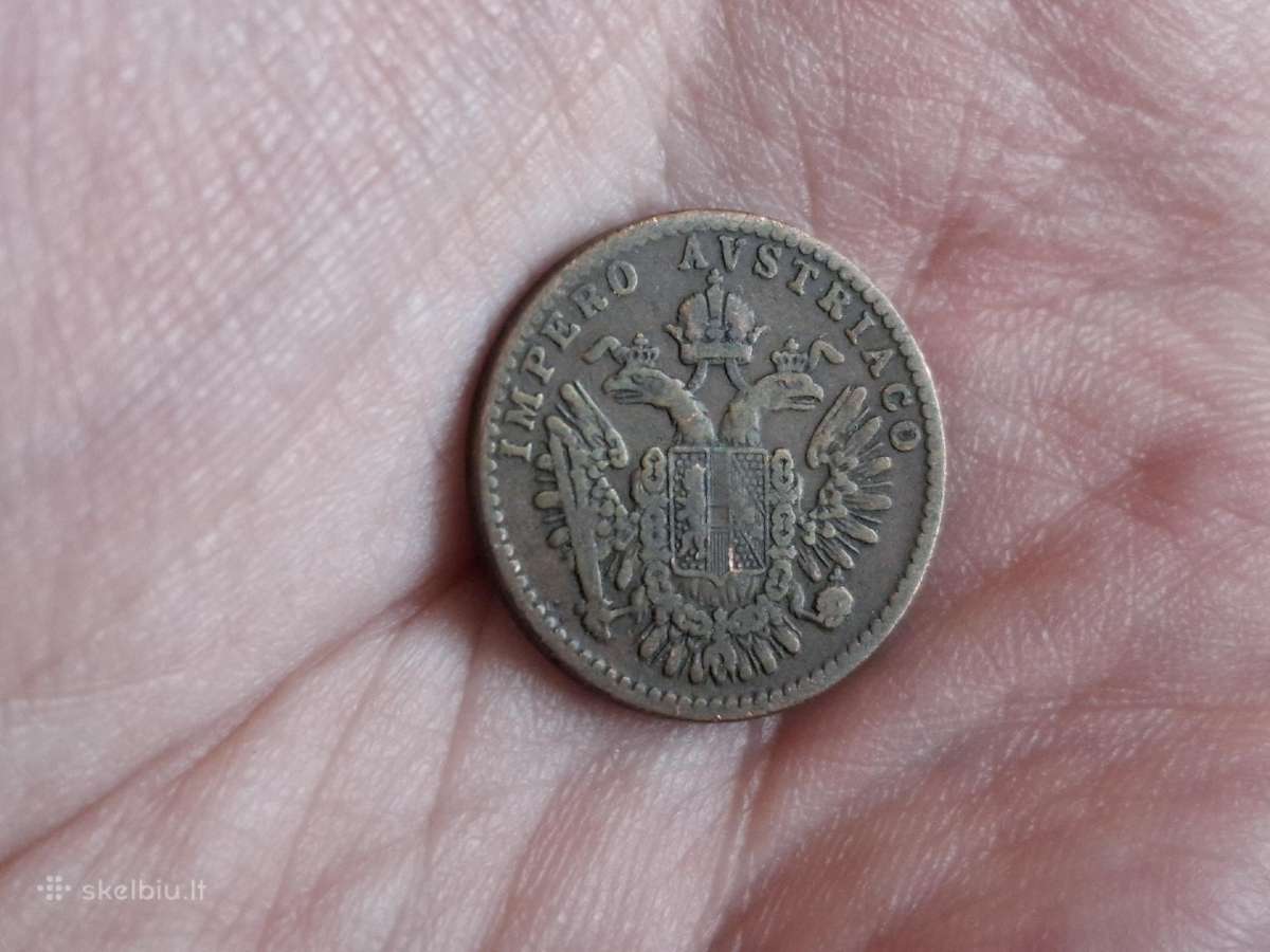Lombardija 3 centesimai 1852 - nuotraukos Nr. 2