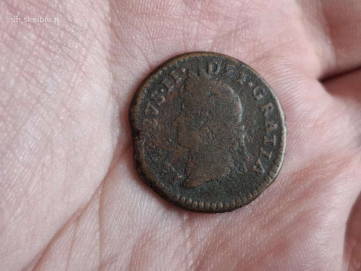 Airija 1 šilingas 1690 - nuotraukos Nr. 2