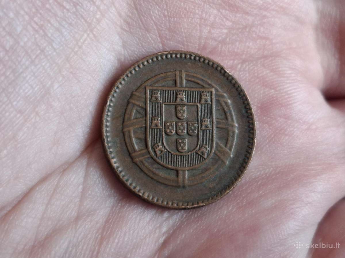 Portugalija 2 sentavai 1920 - nuotraukos Nr. 2