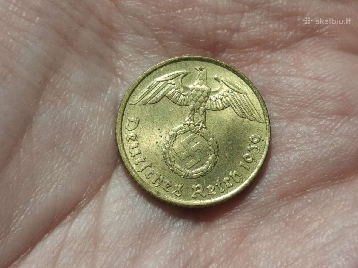 Vokietija 5 pfennig 1939 - nuotraukos Nr. 2