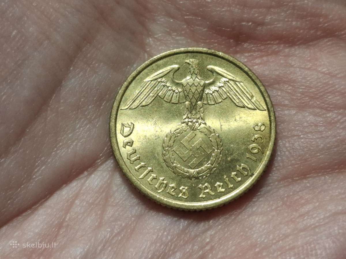 Vokietija 10 pfennig 1938 - nuotraukos Nr. 2
