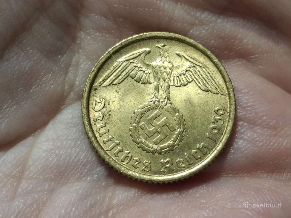 Vokietija 10 pfennig 1939 - nuotraukos Nr. 2