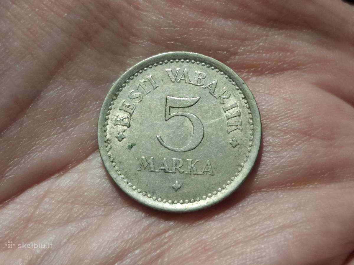 Estija 5 markos 1922