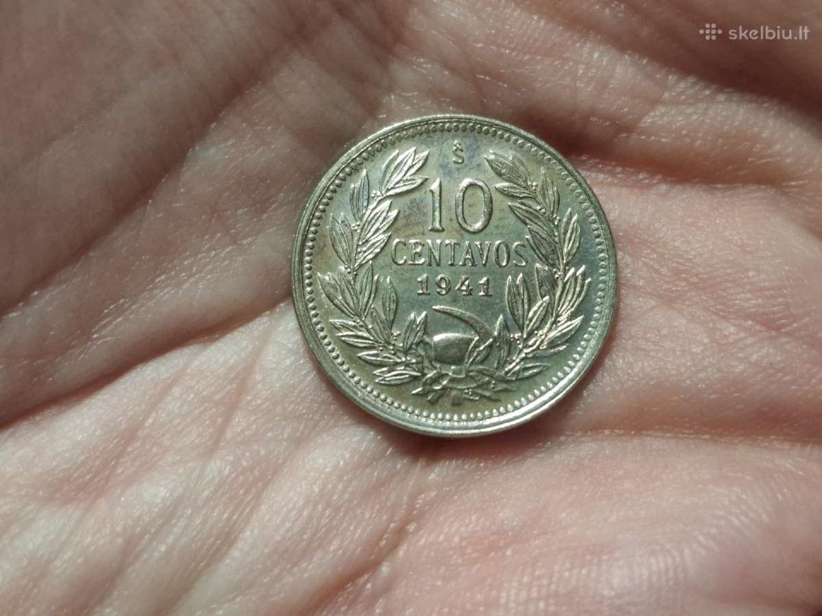 Čilė 10 sentavų 1941