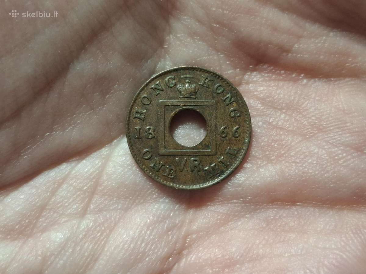 Honkongas 1 mil 1866