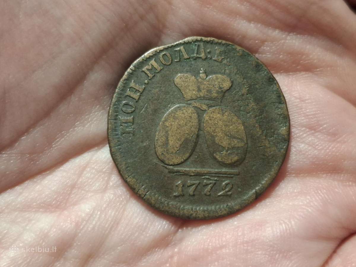 Rusija Moldova Para 3 dengos 1772 - nuotraukos Nr. 2