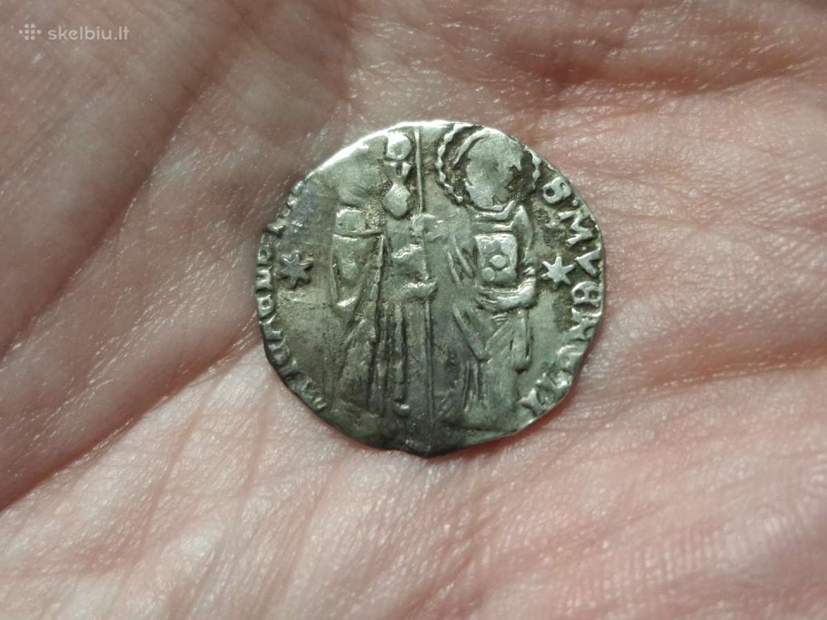 Venecija 1 grosso 1400 - 1413 sidabras - nuotraukos Nr. 2