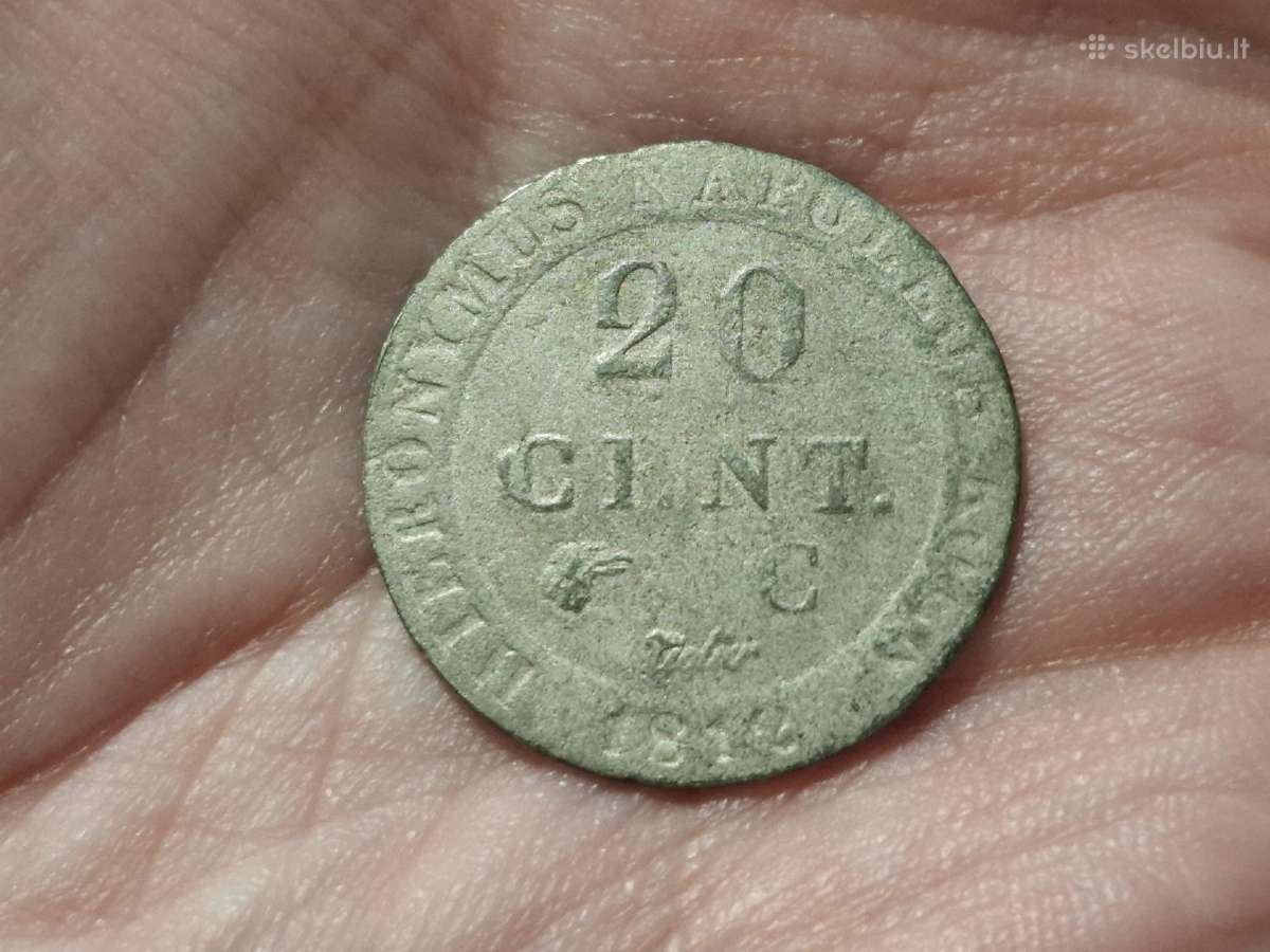 Vestfalija 20 centų 1812 sidabras