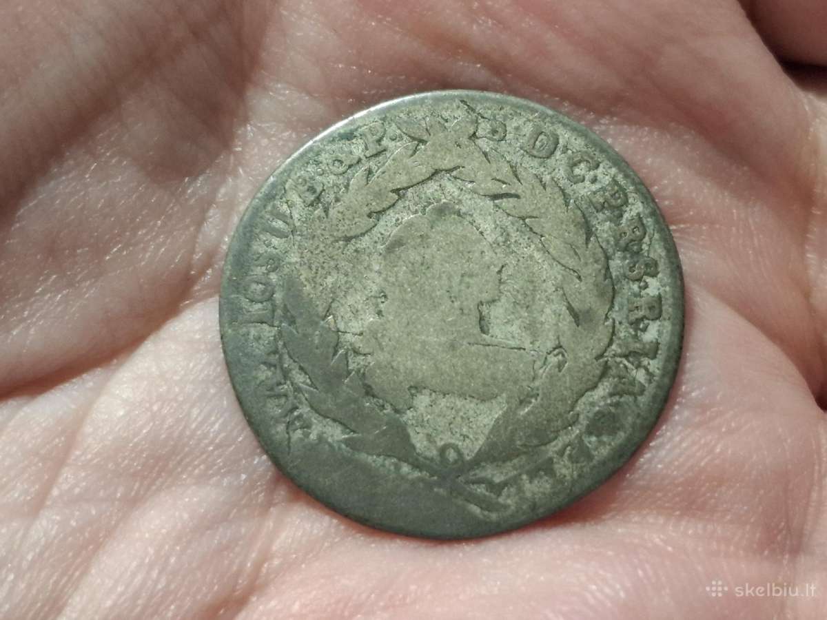 Bavarija 10 kreuzer 1769 sidabras - nuotraukos Nr. 2