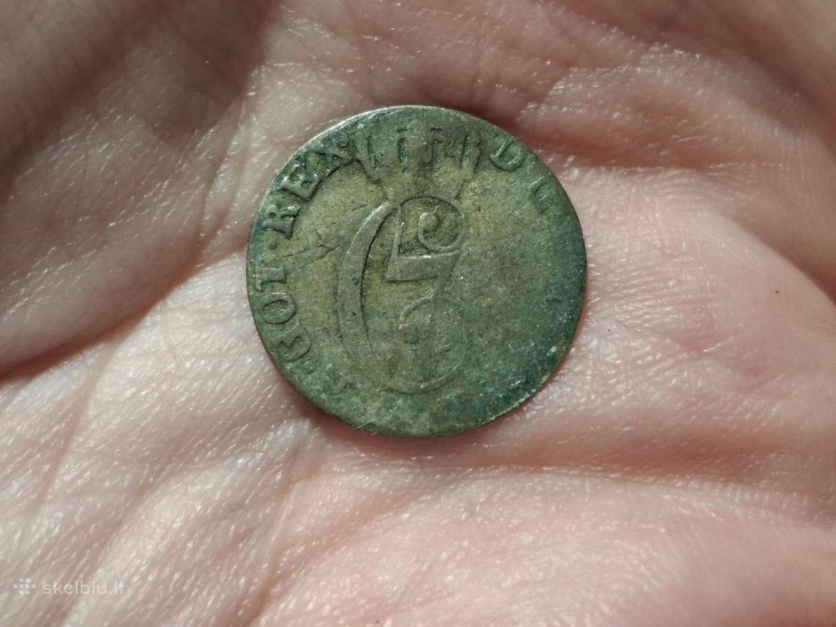 Norvegija 2 skilling 1782 sidabras - nuotraukos Nr. 2