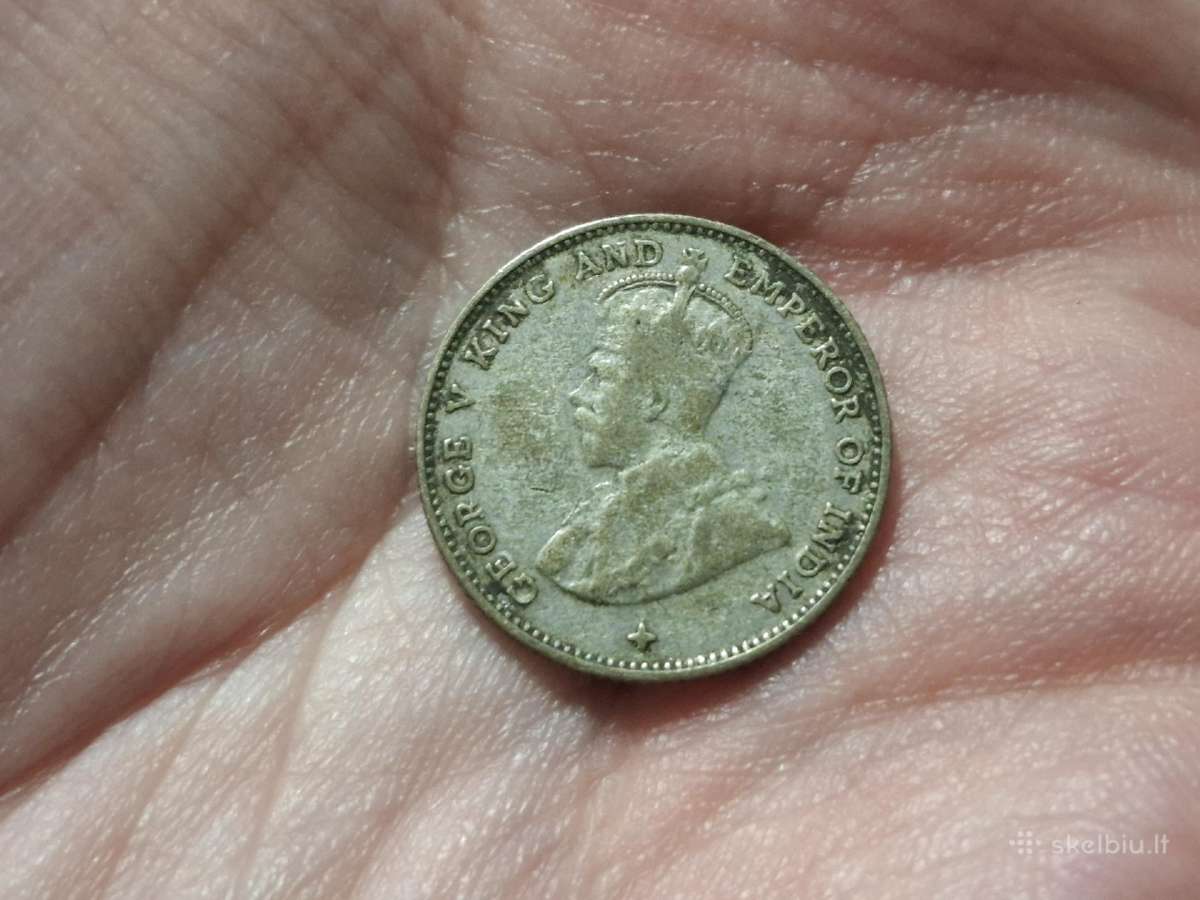 Sąsiaurio gyvenvietės 10 centų 1919 sidabras - nuotraukos Nr. 2