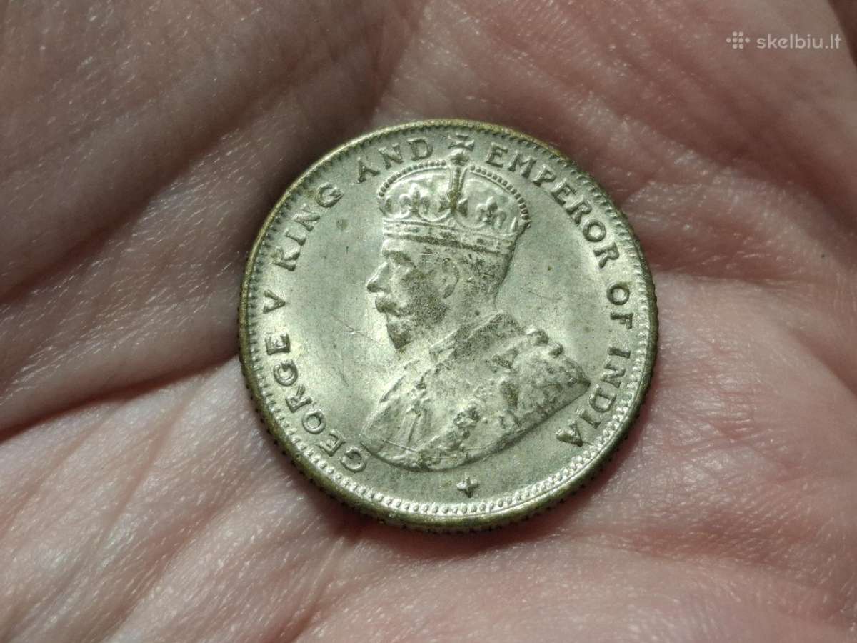 Sąsiaurio gyvenvietės 20 centų 1919 sidabras - nuotraukos Nr. 2