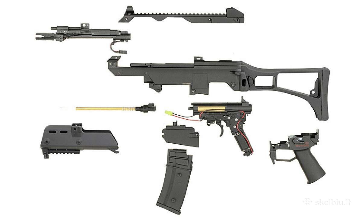 Šratasvydžio (Airsoft) automatas G36c - nuotraukos Nr. 10