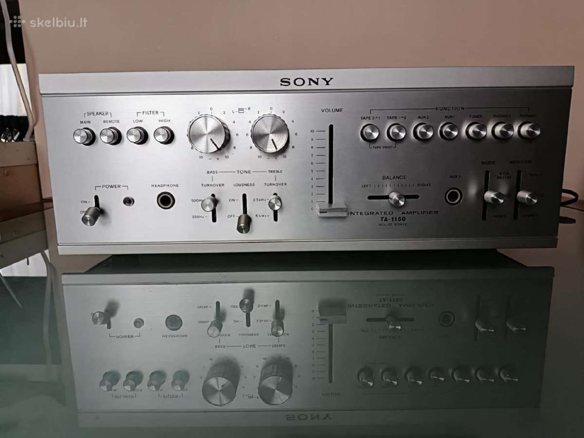Sony Ta-1150 kolekcinio stovio stiprintuvas